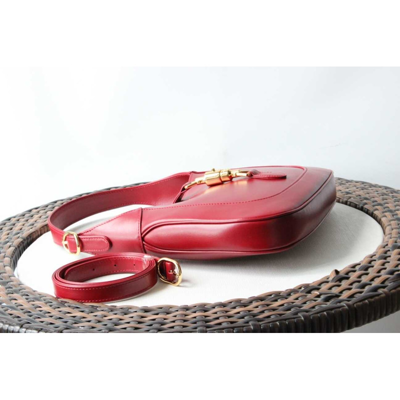 G*u*i jackie 1961 small shoulder bag red leather