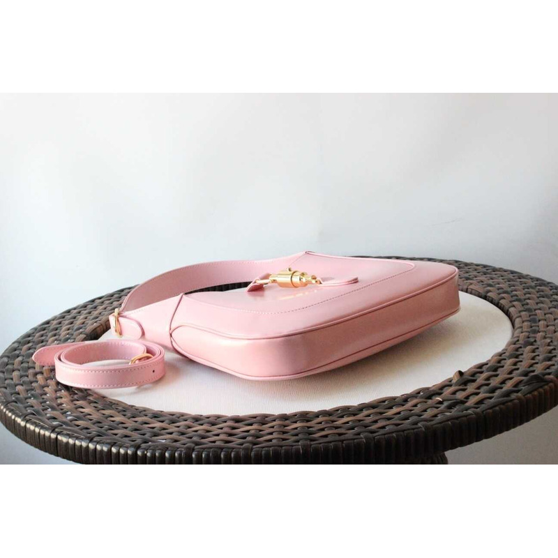 G*u*i jackie 1961 small shoulder bag pink leather