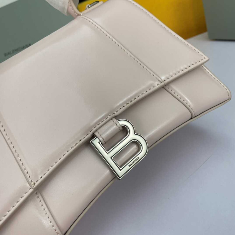 Ba*len*cia*ga hourglass xs tote pink