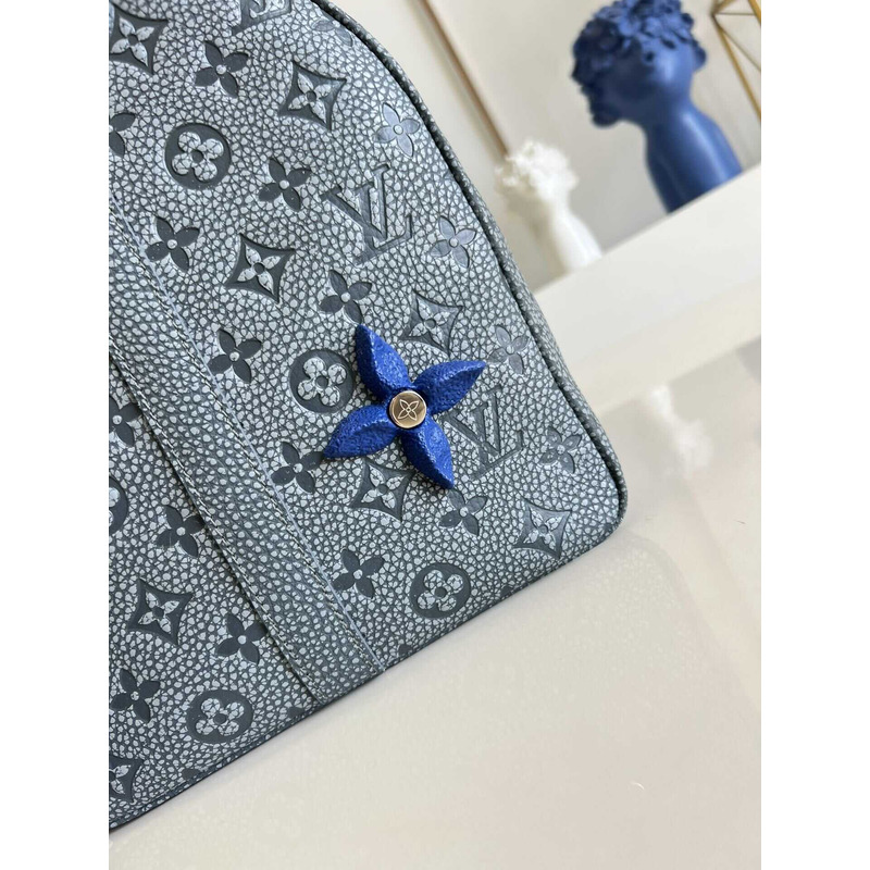 l**is V*t*n keepall 50 travel bag taurillon monogram embossed calfskin