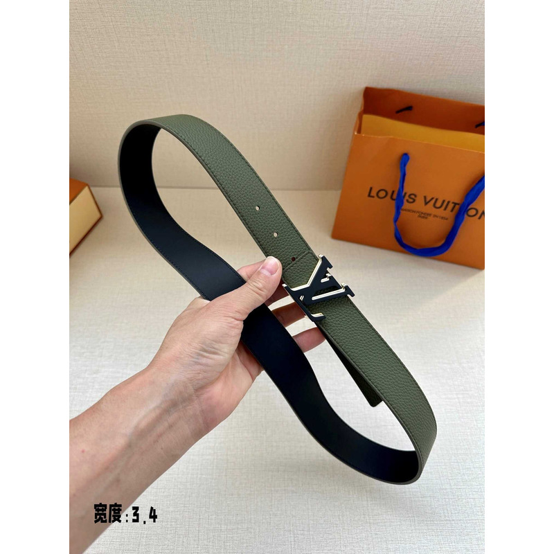l**is V*t*n optic amry green reversible belt