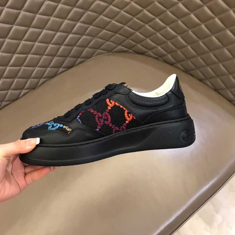 G*u*i  panelled low top sneakers