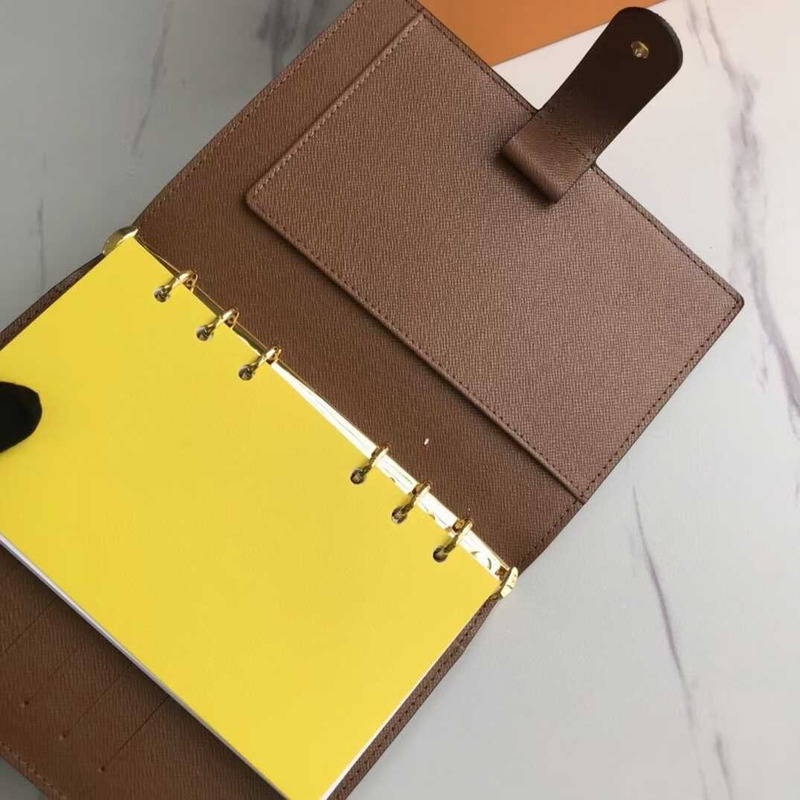 l**is V*t*n agenda cover mm ring monogram brown