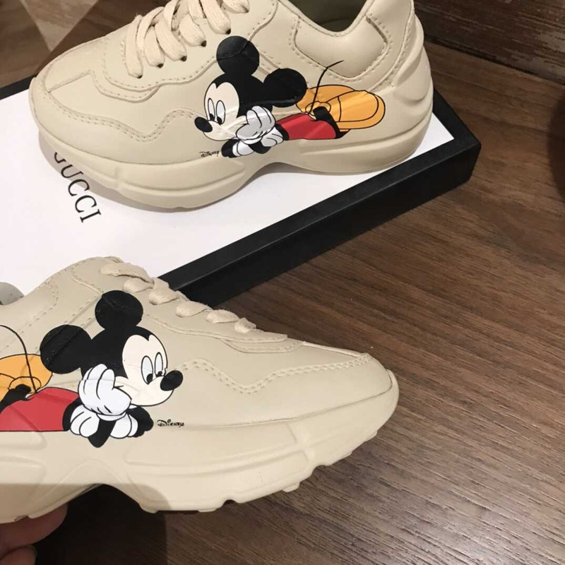 G*u*i rhyton x disney kids sneakers