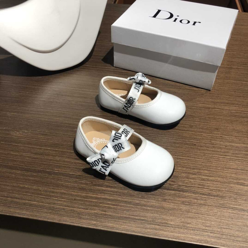 D*or kids miss b ballet flat white