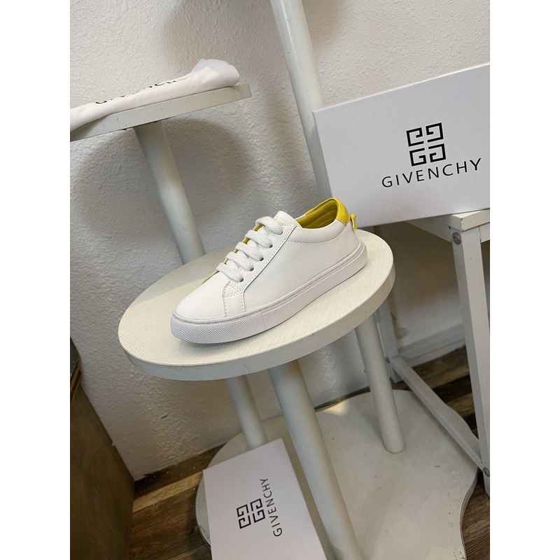 Givenchy Kids White&Yellow Sneakers