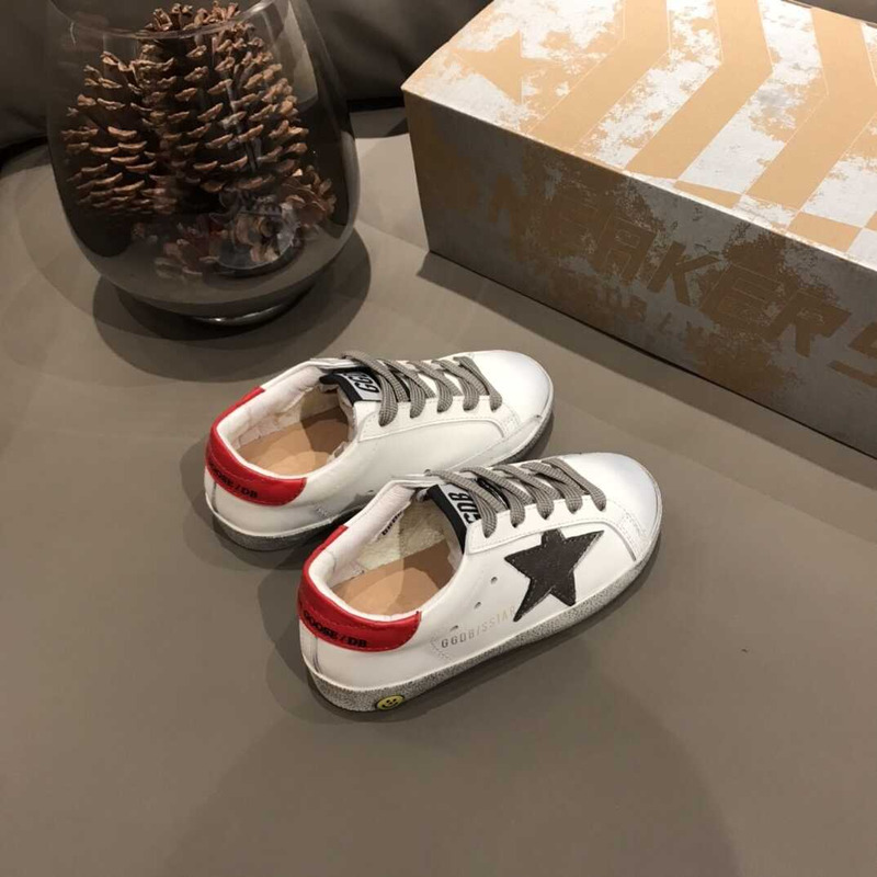 ggdb kids S*per-star white&grey sneakers