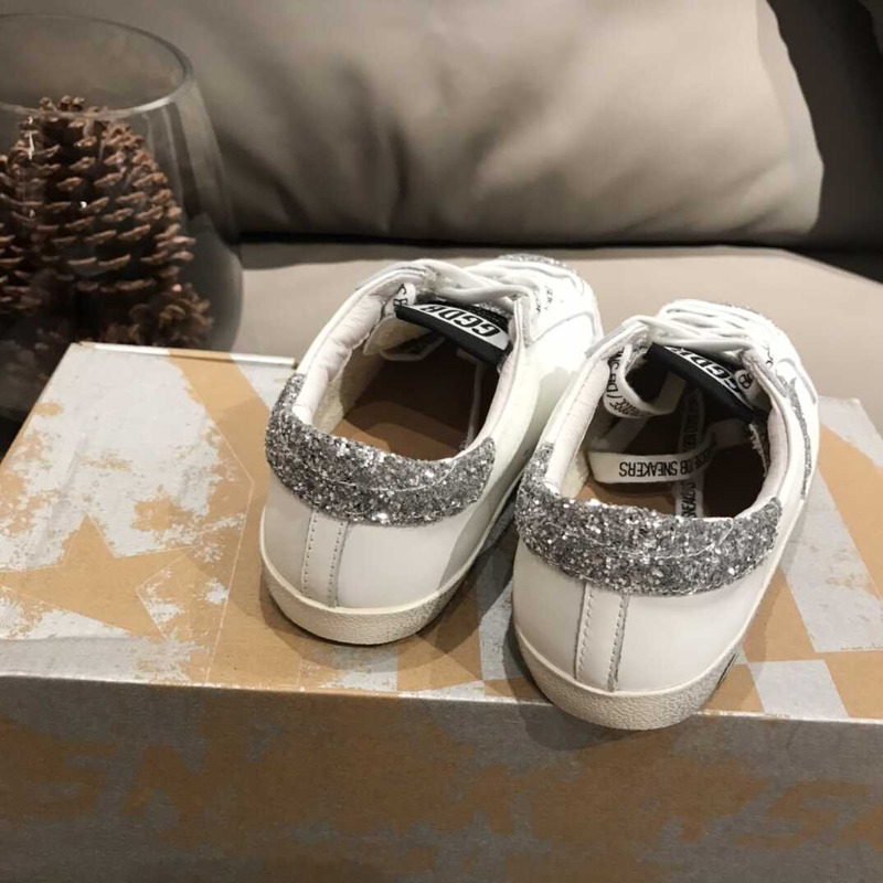 ggdb kids S*perstar glitter sneakers