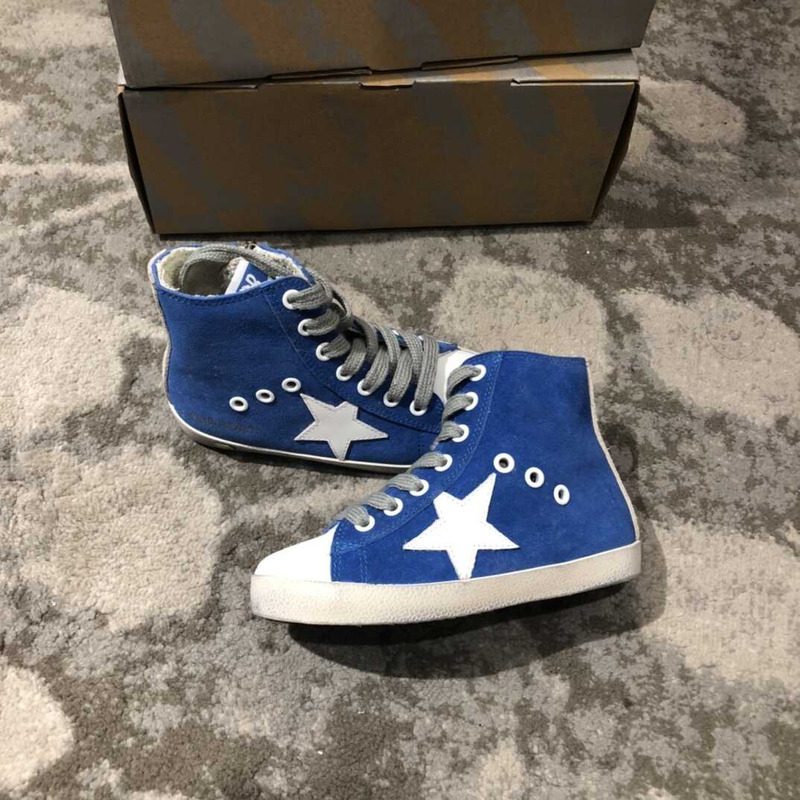 GGDB Kids Francy Classic Suede Sneakers Blue