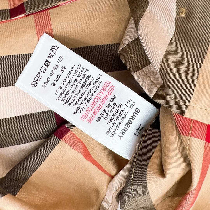 B**rry vintage check kids dress