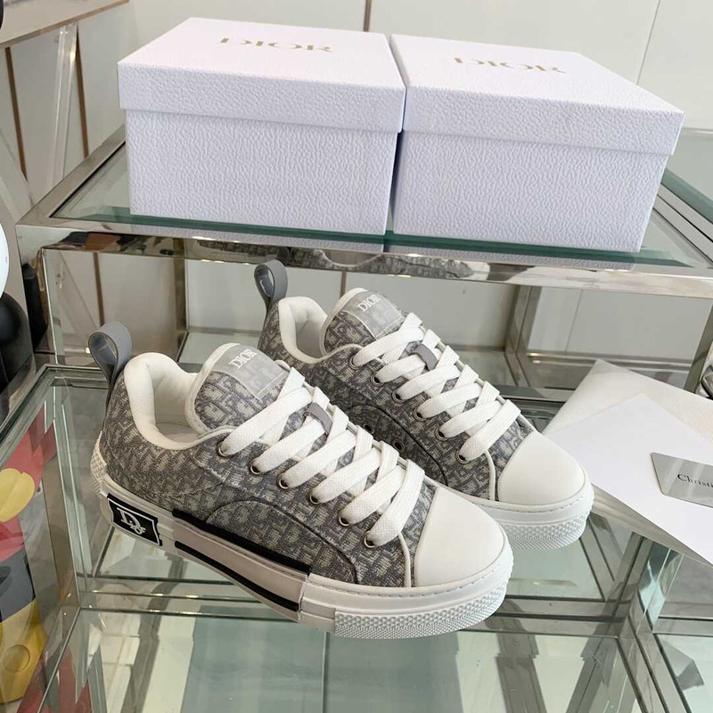 D*or b23 skater oblique jacquard sneaker gray