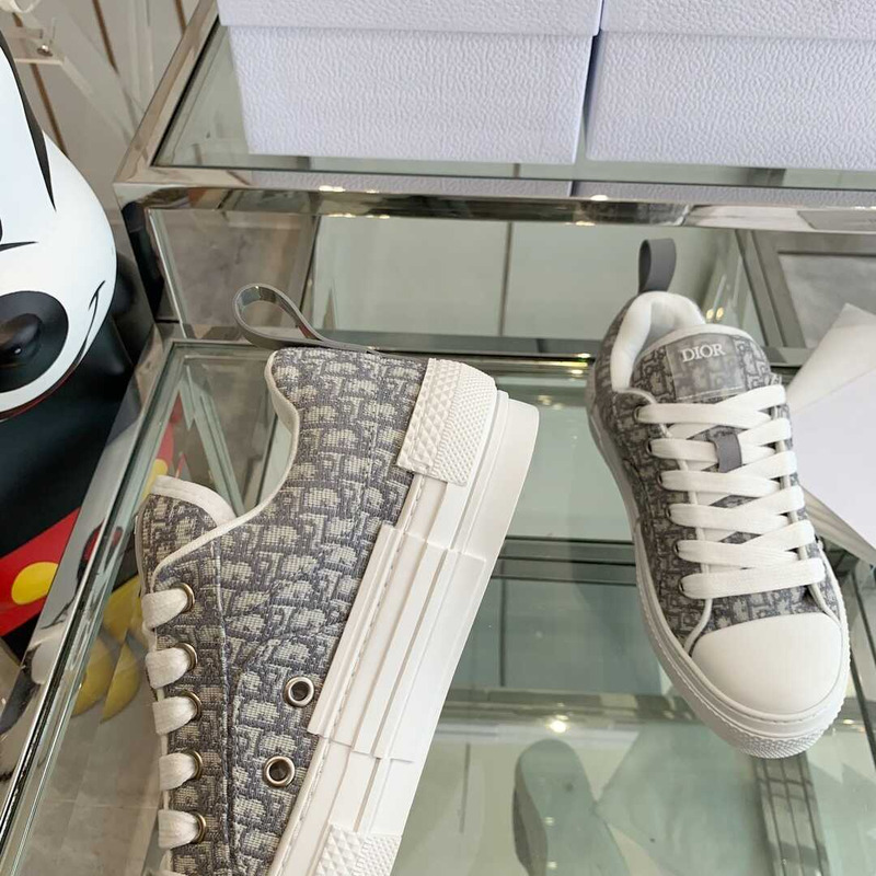 D*or b23 skater oblique jacquard sneaker gray