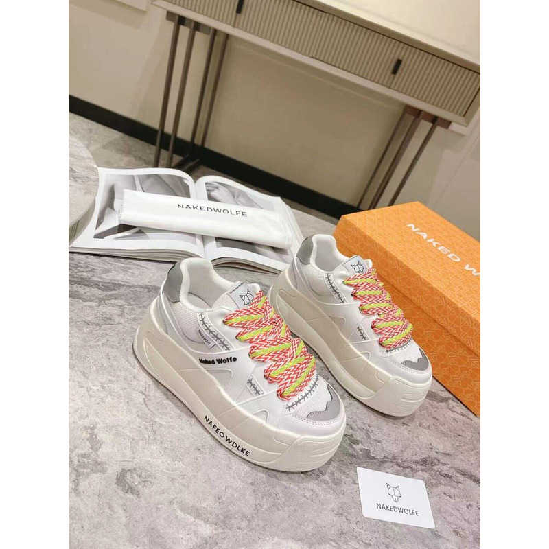 Naked Wolfe City Sneakes Baby White