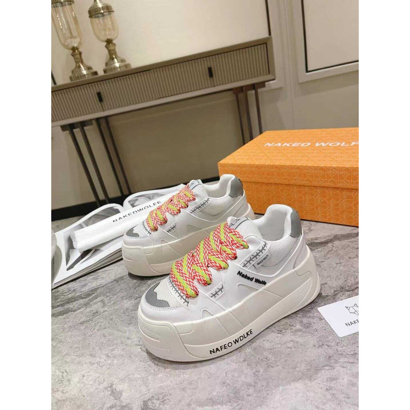Naked Wolfe City Sneakes Baby White