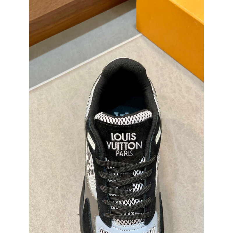 l**is V*t*n run away sneaker black grey
