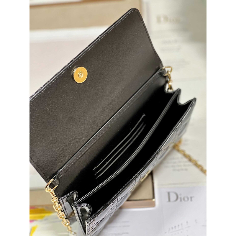 D*or mini miss D*or bag patent leather black