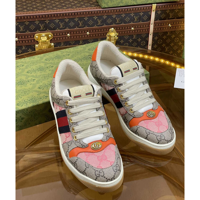 G*u*i screener sneakers pink