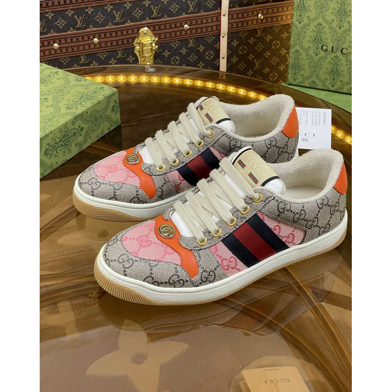 G*u*i screener sneakers pink