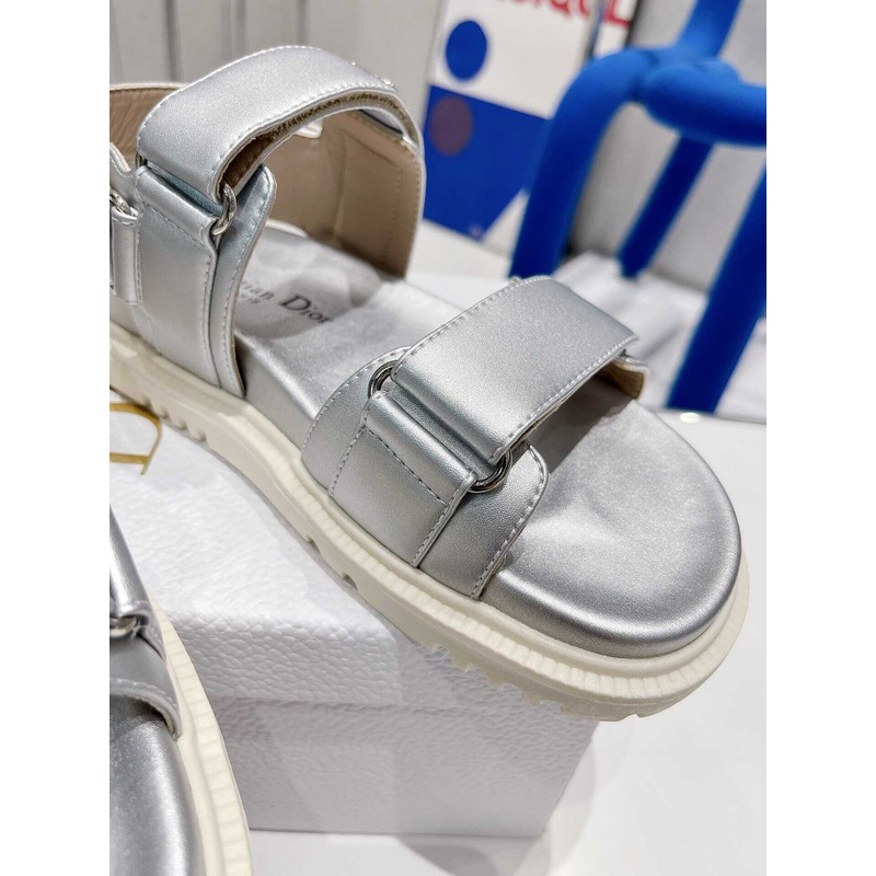 D*or D*oract sandal saffron silver  lambskin