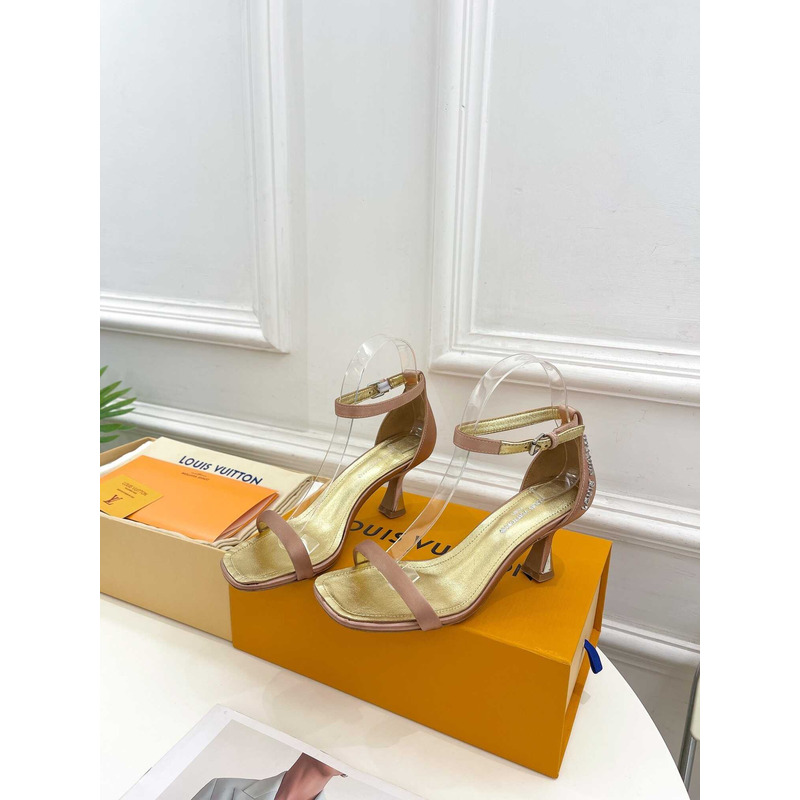 l**is V*t*n heeled sandals nude
