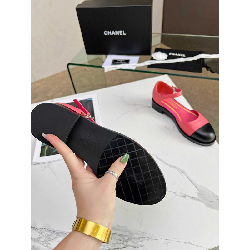 Ch*el  casual style street style plain party style office style pink and blue