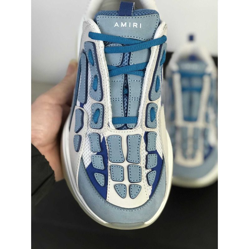 Amiri Bone Runner Sneakers Blue