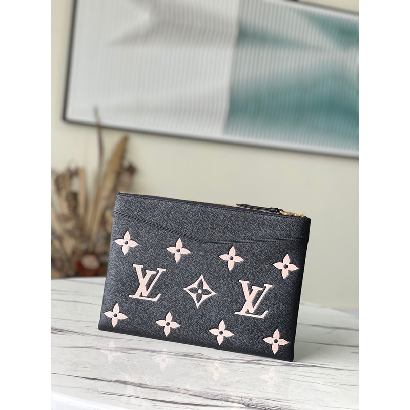 l**is V*t*n daily pouch biocolor monogram empreinte leather
