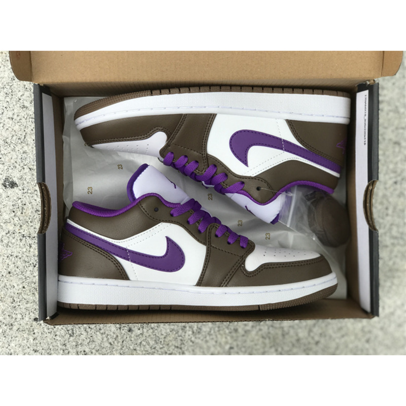 Jordan Air Jordan 1 Low Purple Mocha Sneakers