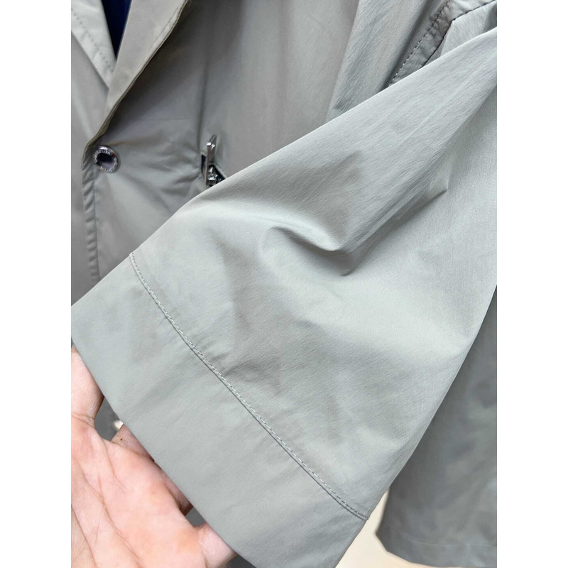 Pra*a re-nylon shirt and shorts grey