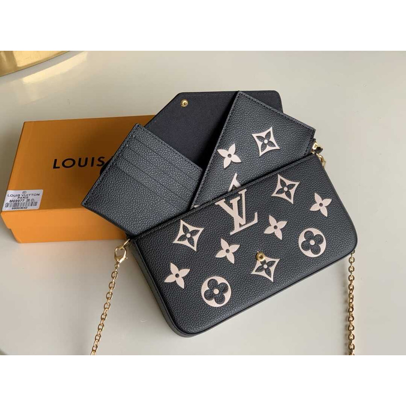 l**is V*t*n félicie pochette bags monogram empreinte leather