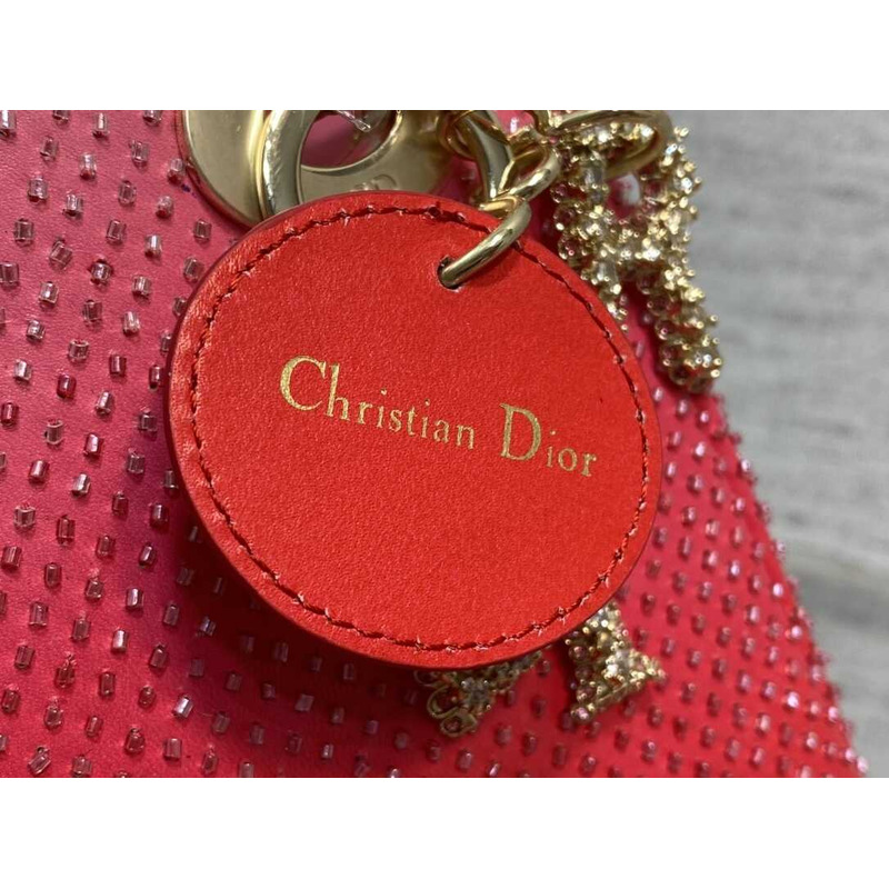 D*or ladyD*or glitter gradient bag pink