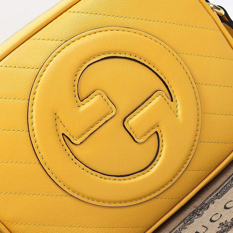 G*u*i blondie small shoulder bag yellow