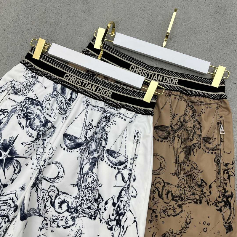 D*or printed shorts beige