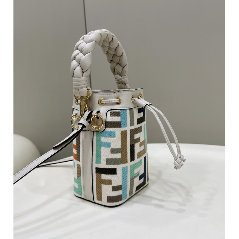 F**di small mon tresor bucket bag