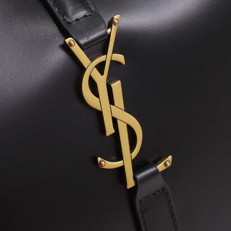 Saint Laurent Le5 À 7 Mini Dumpling Bag Black