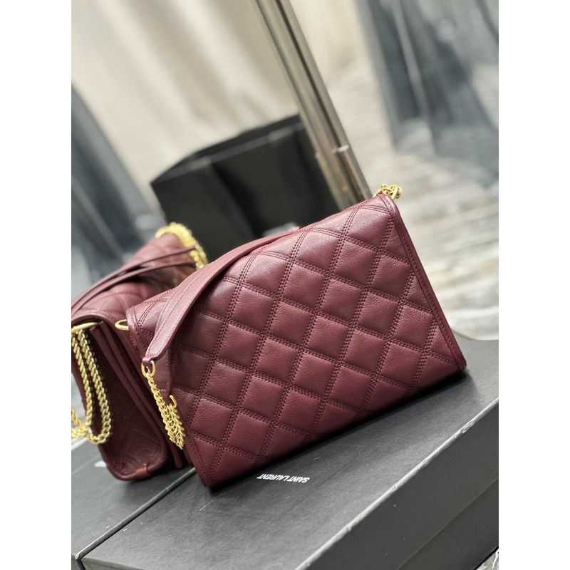 Saint Laurent Becky Shoulder Bag Red