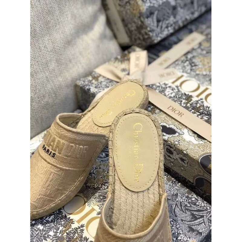 D*or espadrilles mules beige