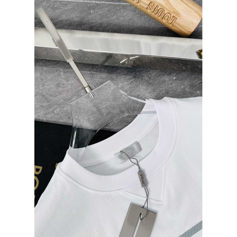 D*or logo cotton t-shirt white
