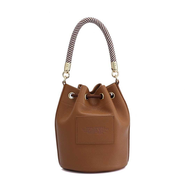 Marc Jacobs The Leather Bucket Bag Light Brown