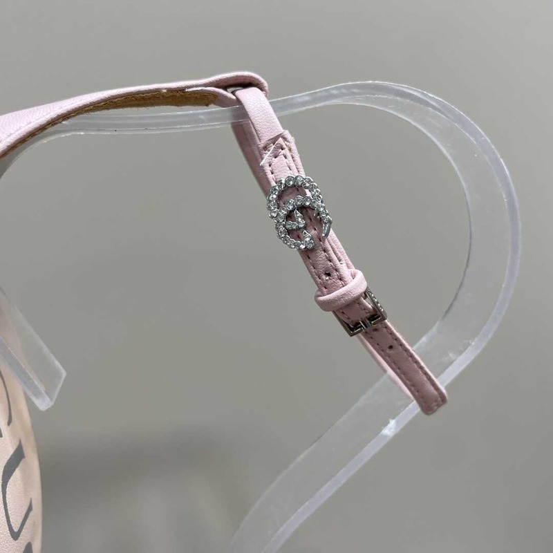 G*u*i stiletto heels pink