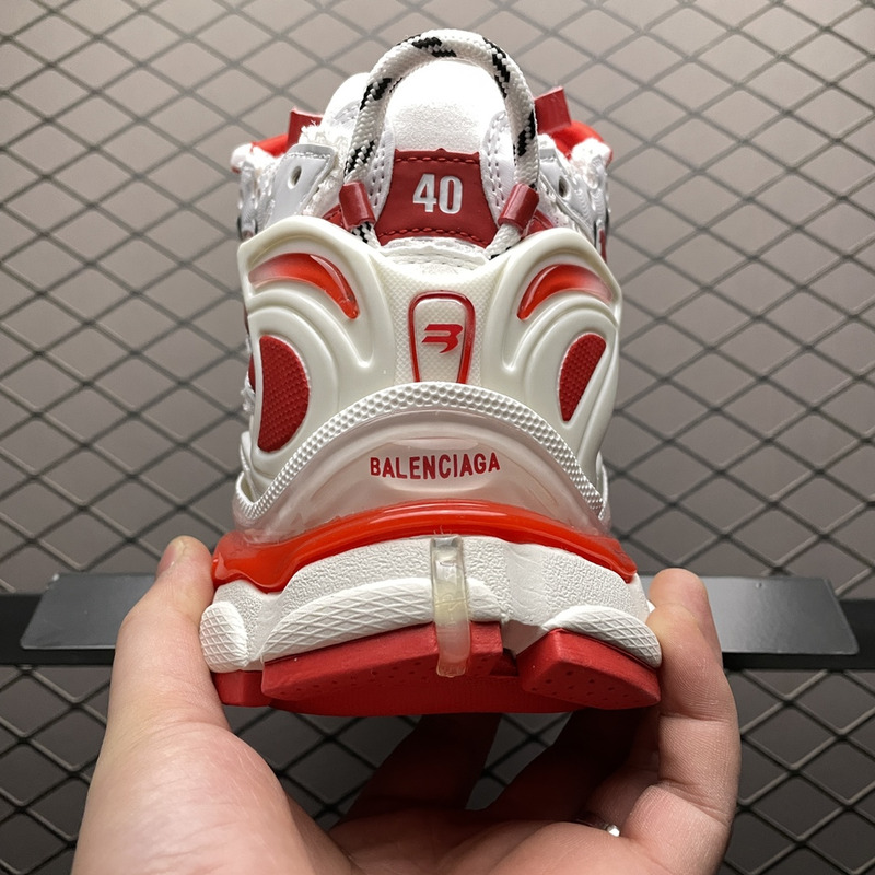 Ba*len*cia*ga runner sneakers red