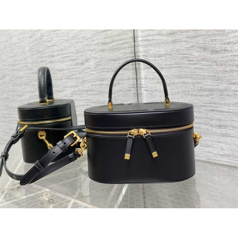 D*or signature vanity cosmetic case black small