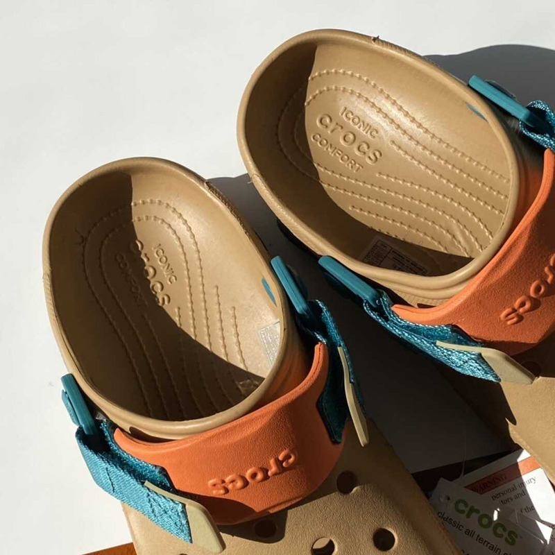 Cr*0*s classic all terrain sandals brown