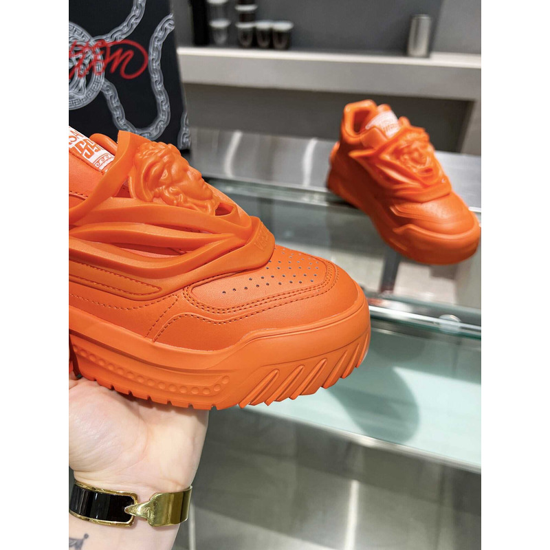 Versace Orange Odissea Sneakers