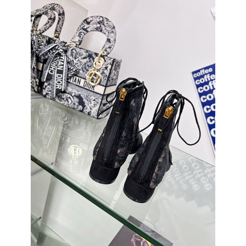 D*or logo lace boots