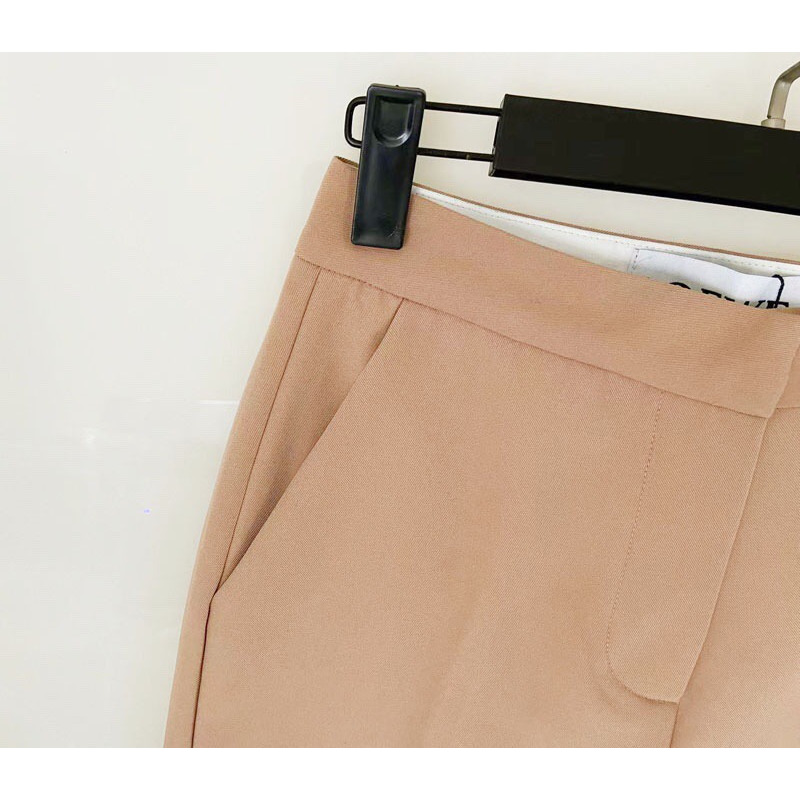 Loewe Beige Pleat-Front Trousers