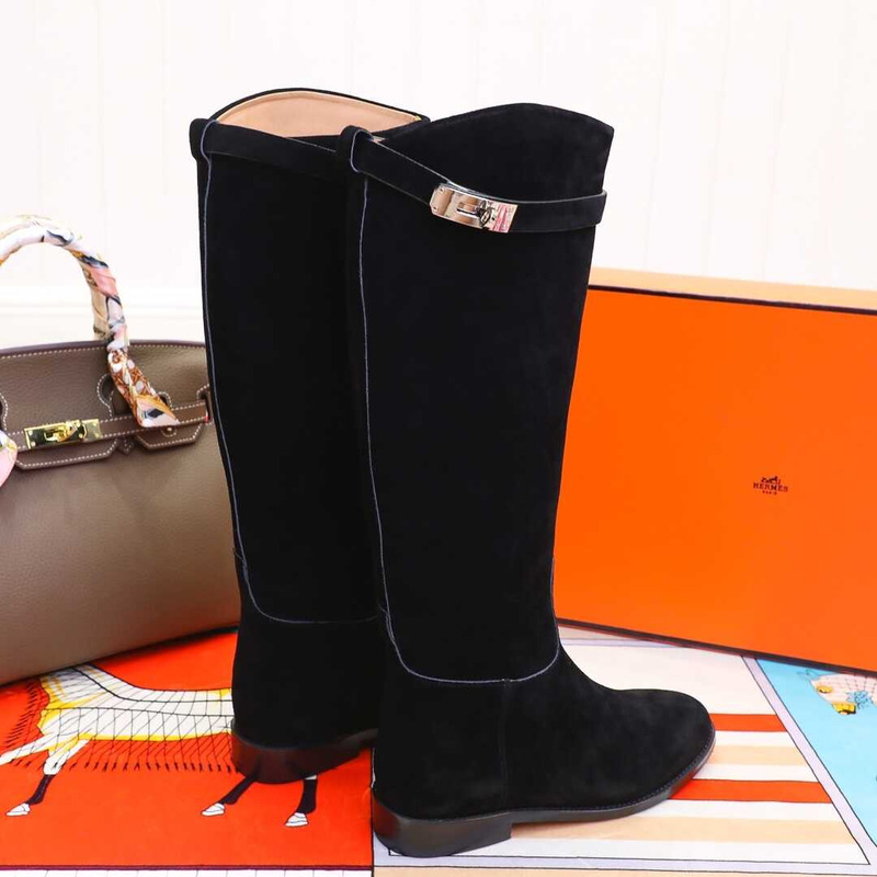 H**mes  faustine boot  black