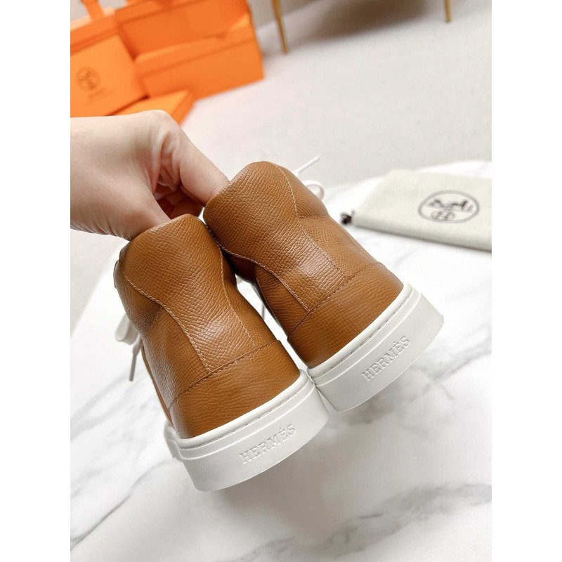 H**mes daydream sneakers brown