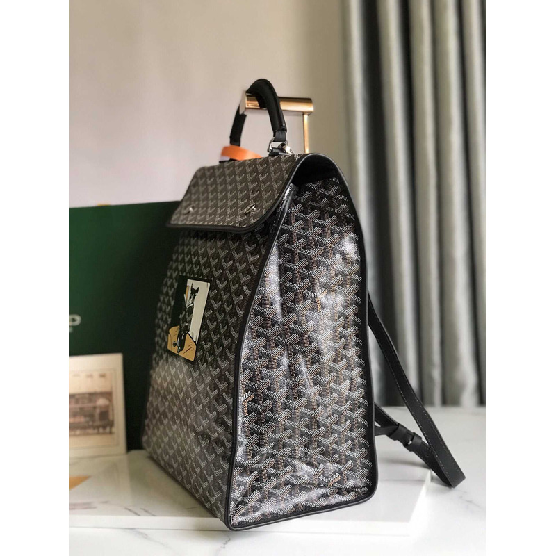 Go*ard saint léger backpack whit print black
