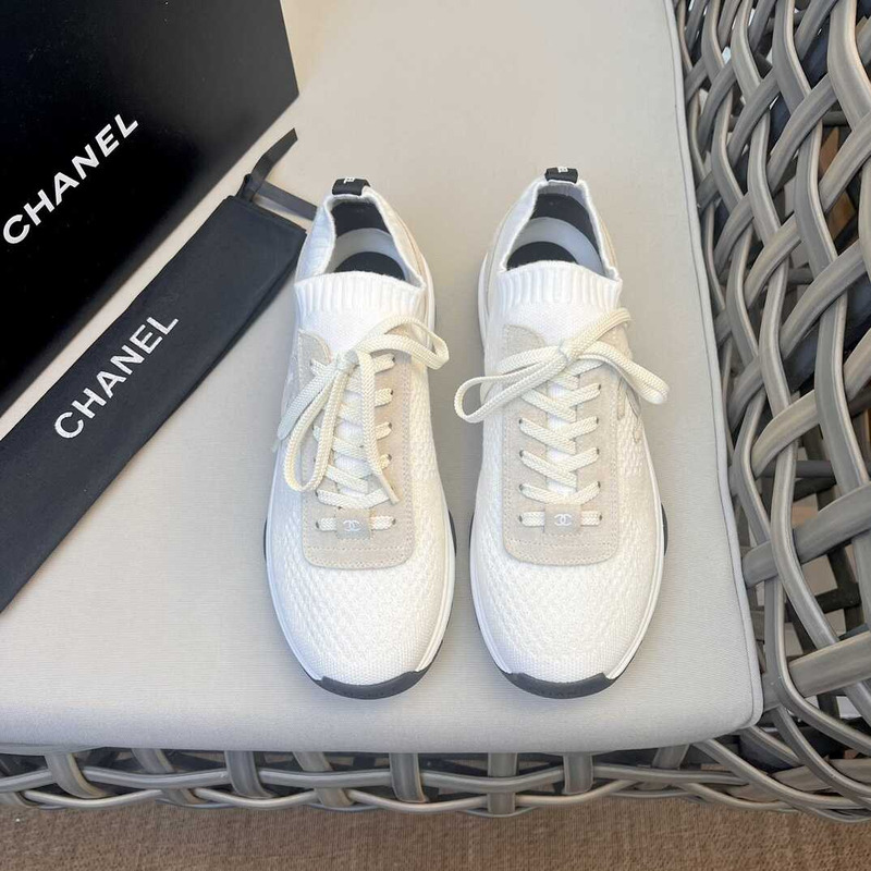 Ch*el sneaker white